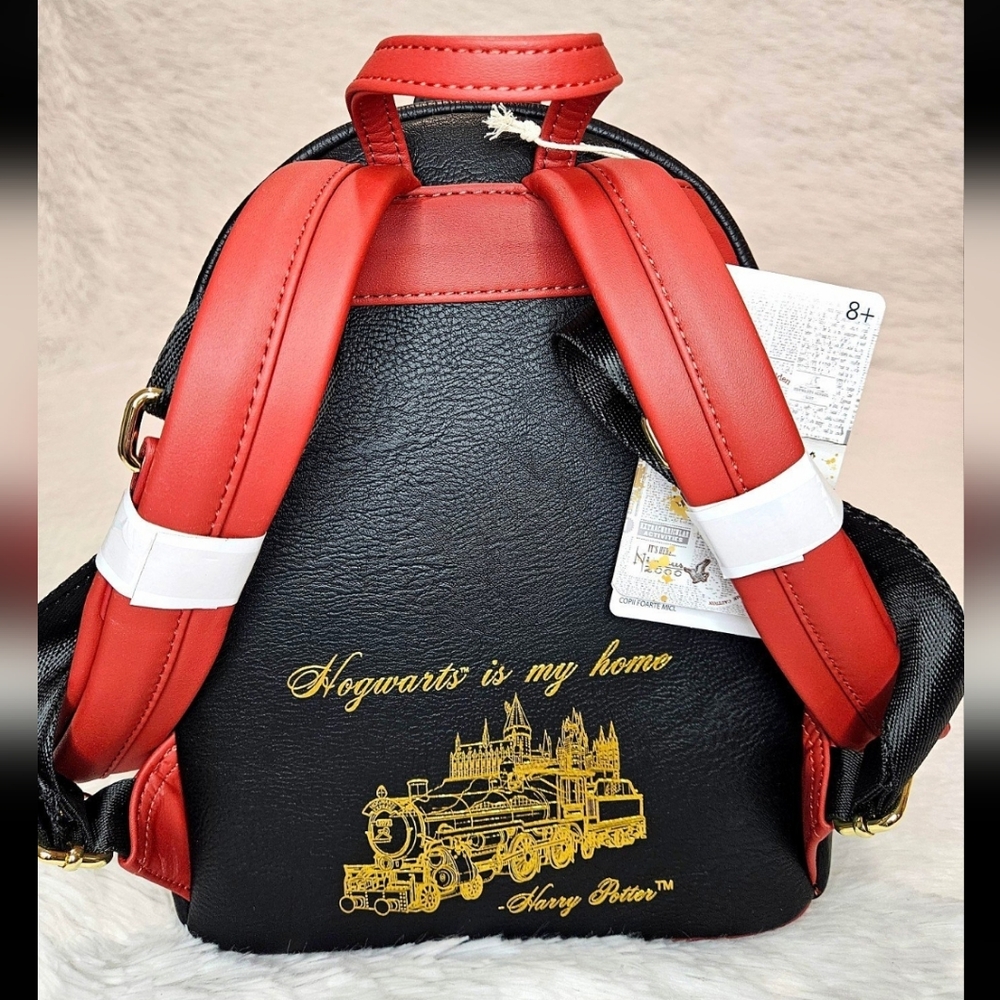 Loungefly Harry Potter Hogwarts Express mini Backpack - Picture 5 of 6